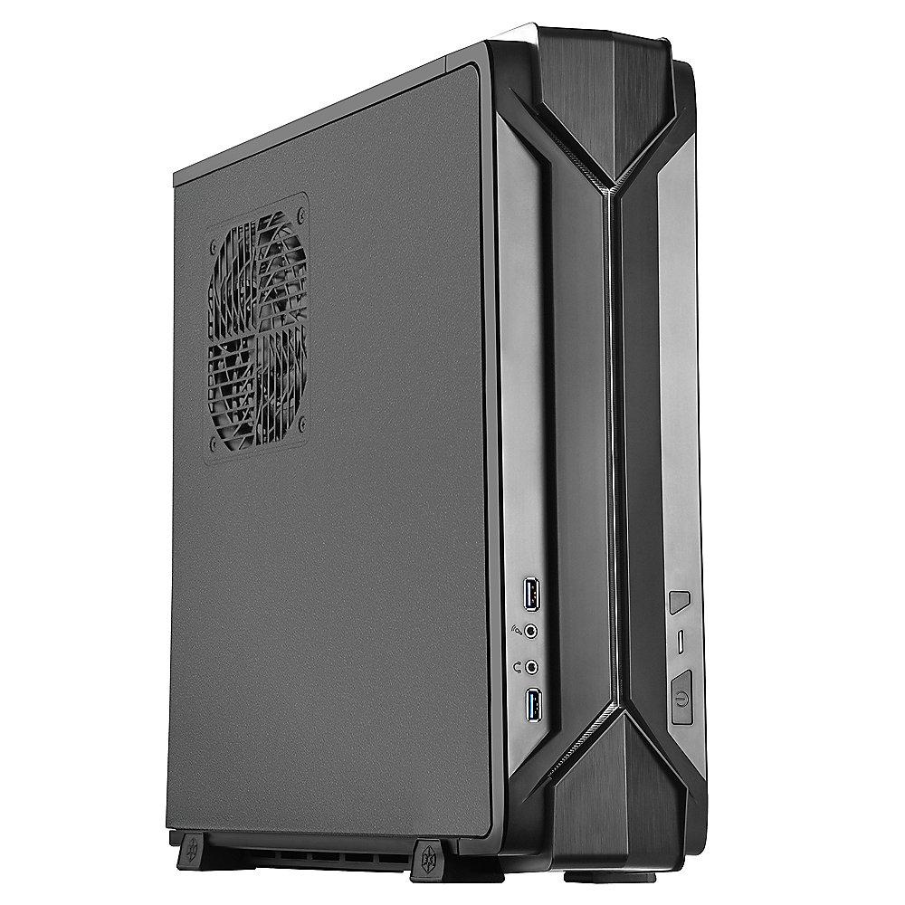 SilverStone RAVEN Z SST-RVZ03B  Mini-ITX Gehäuse schwarz (ohne Netzteil), SilverStone, RAVEN, Z, SST-RVZ03B, Mini-ITX, Gehäuse, schwarz, ohne, Netzteil,