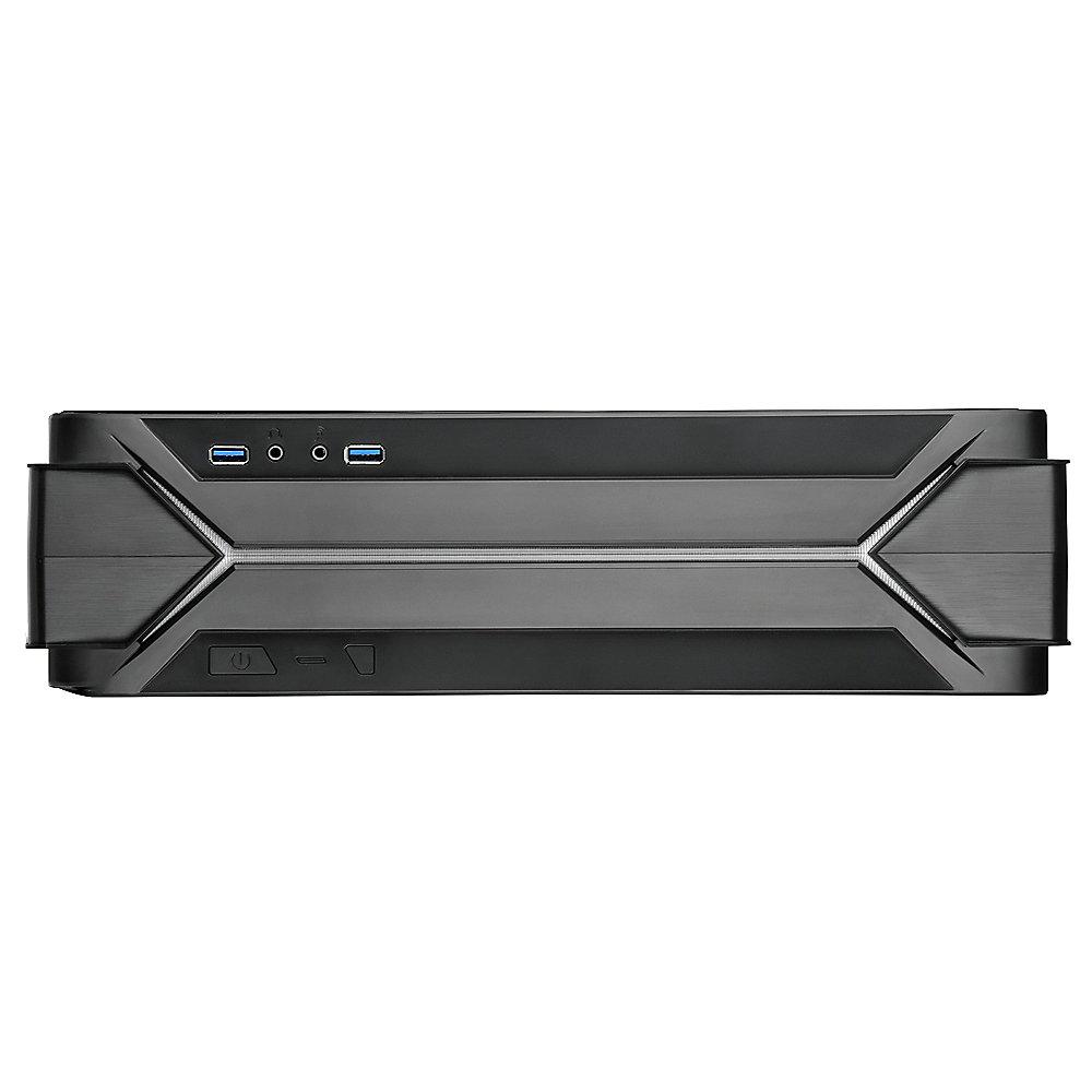 SilverStone RAVEN Z SST-RVZ03B  Mini-ITX Gehäuse schwarz (ohne Netzteil), SilverStone, RAVEN, Z, SST-RVZ03B, Mini-ITX, Gehäuse, schwarz, ohne, Netzteil,