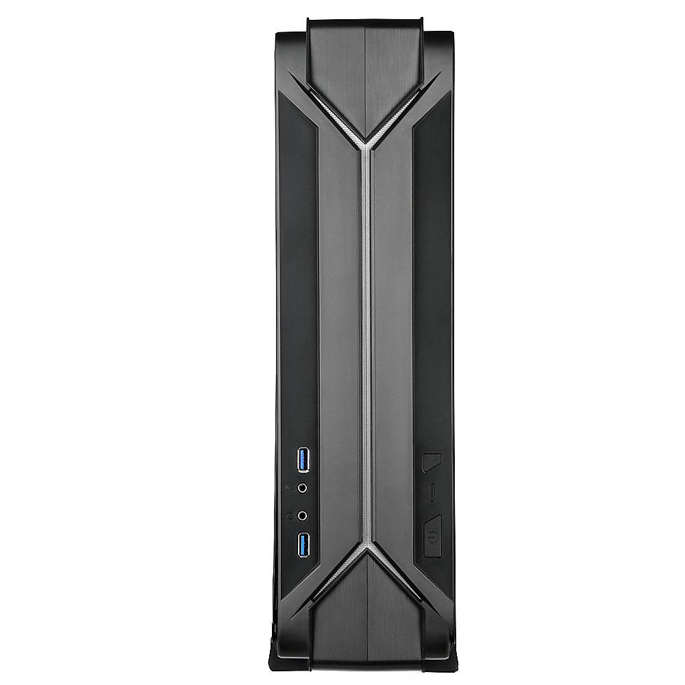 SilverStone RAVEN Z SST-RVZ03B  Mini-ITX Gehäuse schwarz (ohne Netzteil), SilverStone, RAVEN, Z, SST-RVZ03B, Mini-ITX, Gehäuse, schwarz, ohne, Netzteil,