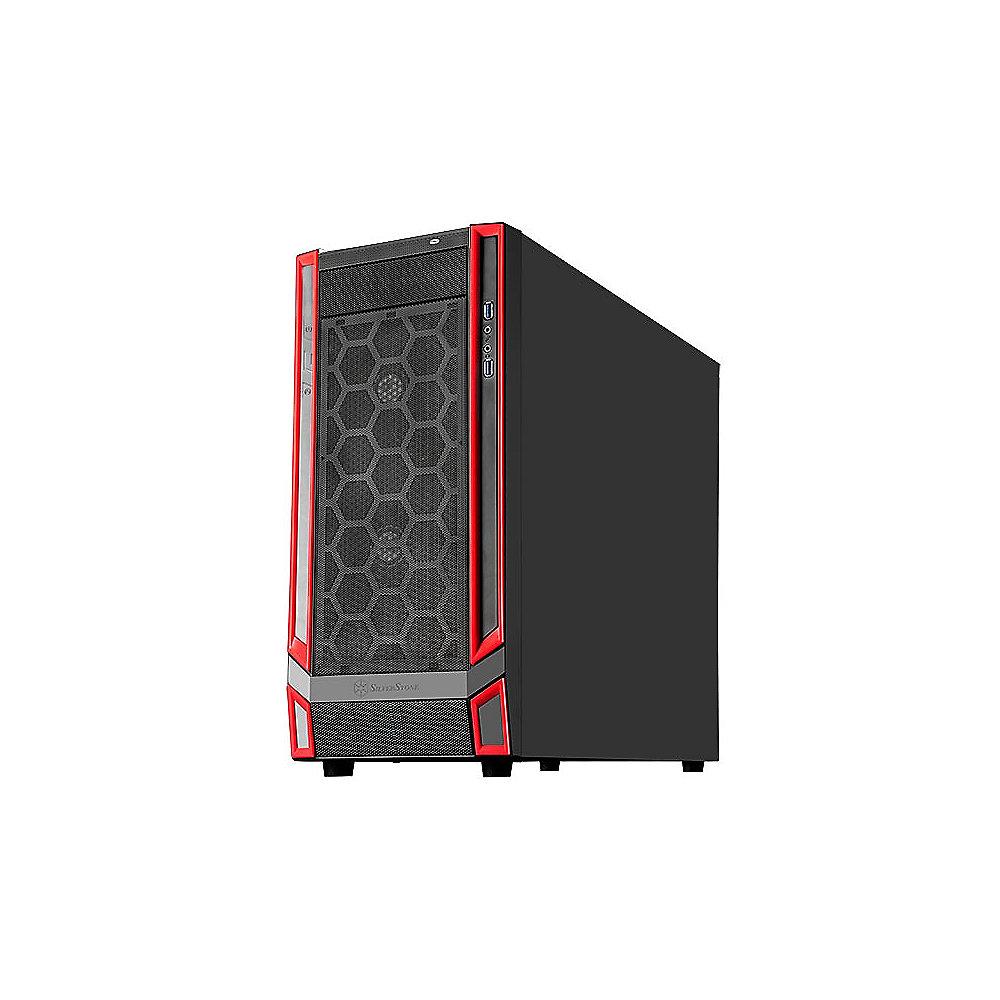 SilverStone Redline SST-RL05BR-W Midi Tower ATX Gehäuse USB3.0 (Typ C)