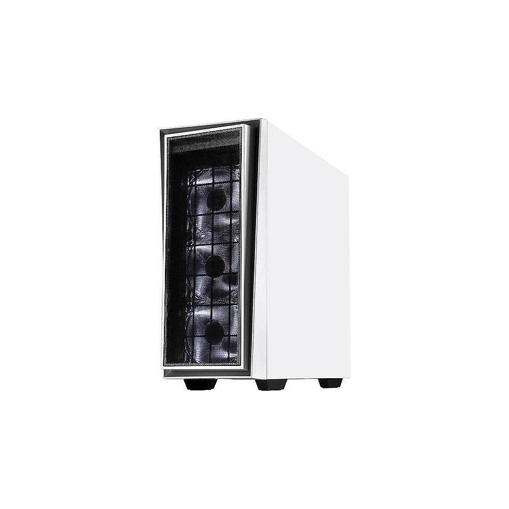 SilverStone Redline SST-RL06WS-PRO Midi Tower ATX Gehäuse USB3.0 weiß mit LED