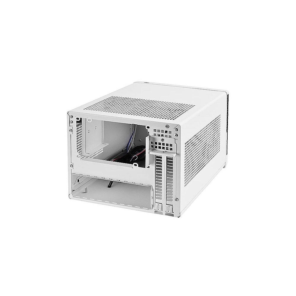 SilverStone SUGO SG13WB-Q Mini Tower ITX Gehäuse USB3.0 Weiss