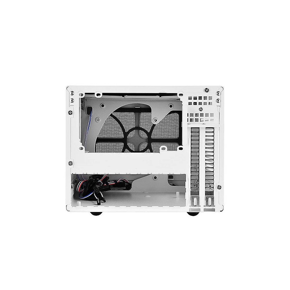 SilverStone SUGO SG13WB-Q Mini Tower ITX Gehäuse USB3.0 Weiss