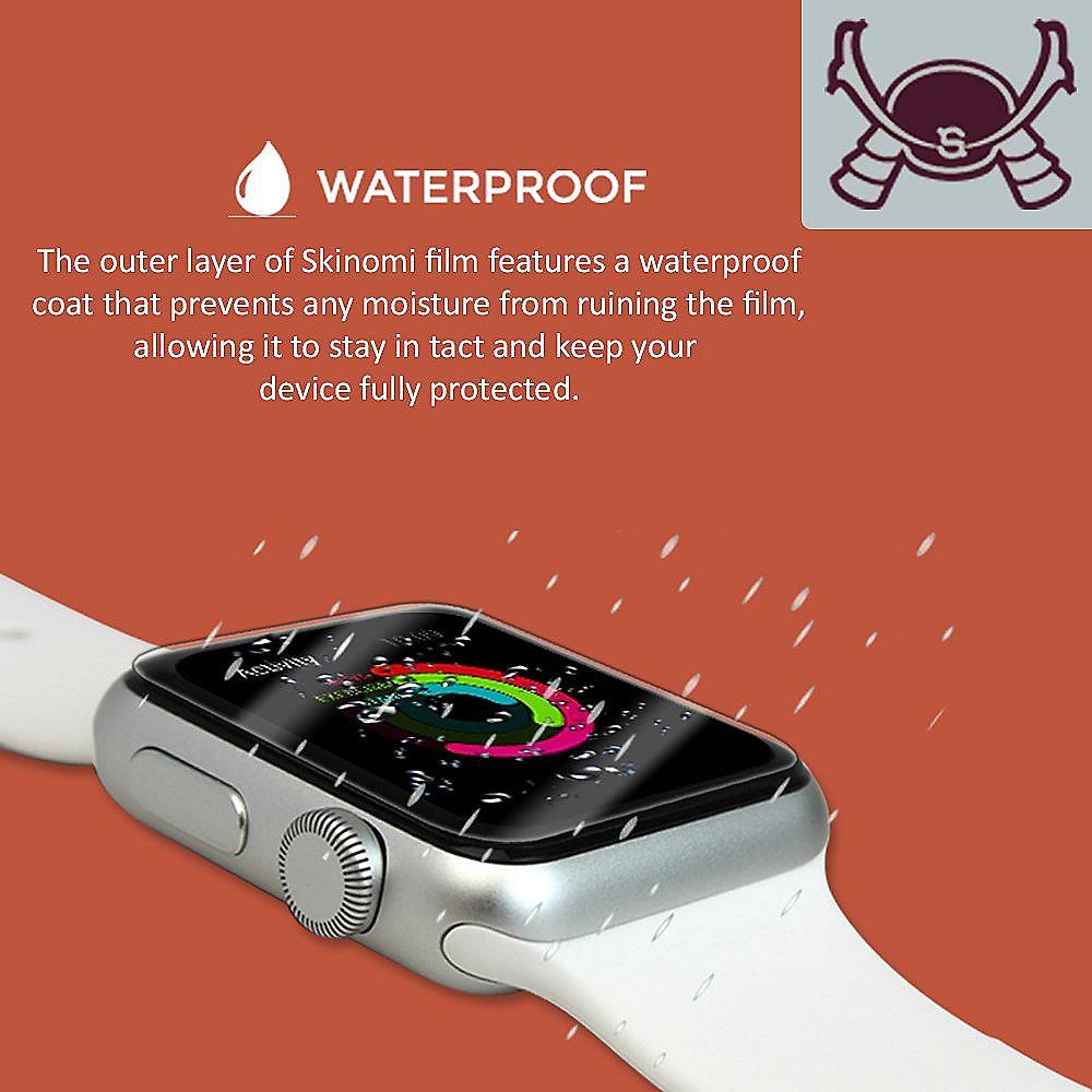Skinomi TechSkin - Schutzfolie für Apple Watch 42mm (6er Pack)