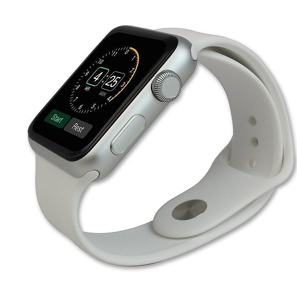 Skinomi TechSkin - Schutzfolie für Apple Watch 42mm (6er Pack)