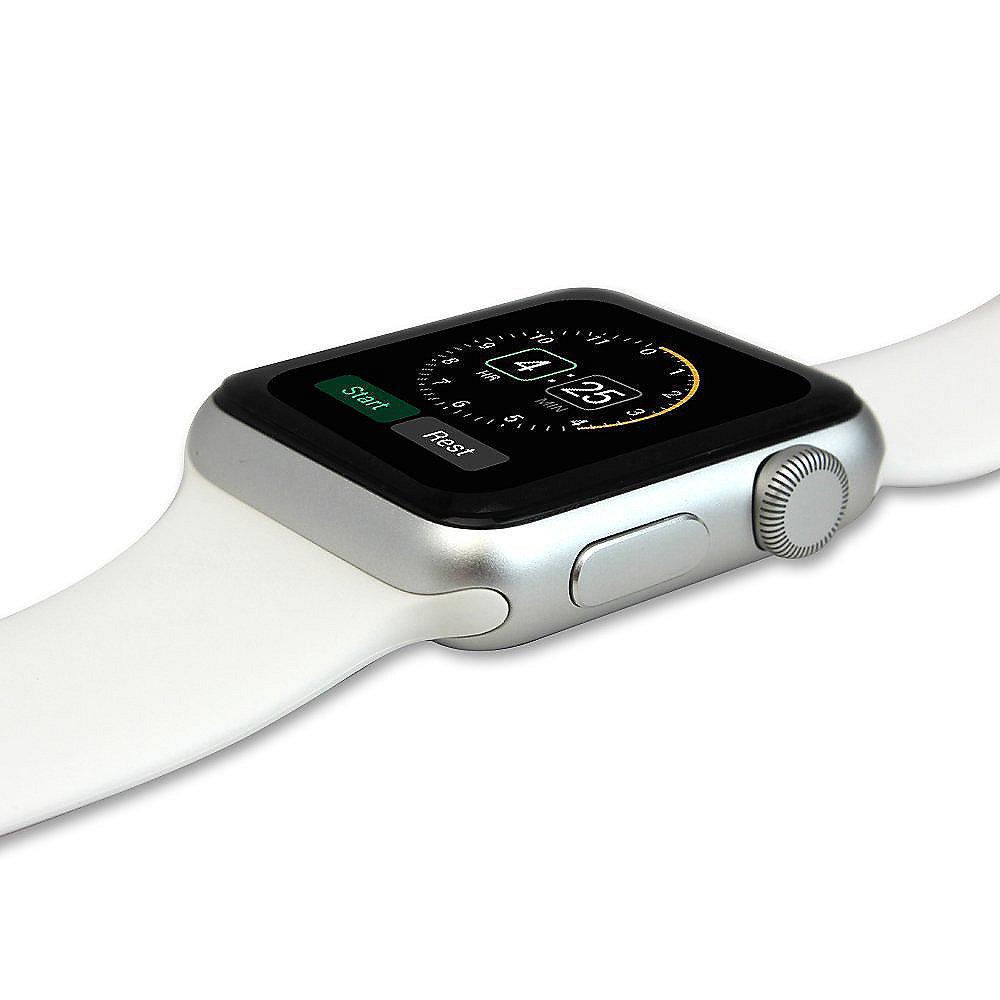 Skinomi TechSkin - Schutzfolie für Apple Watch 42mm (6er Pack)