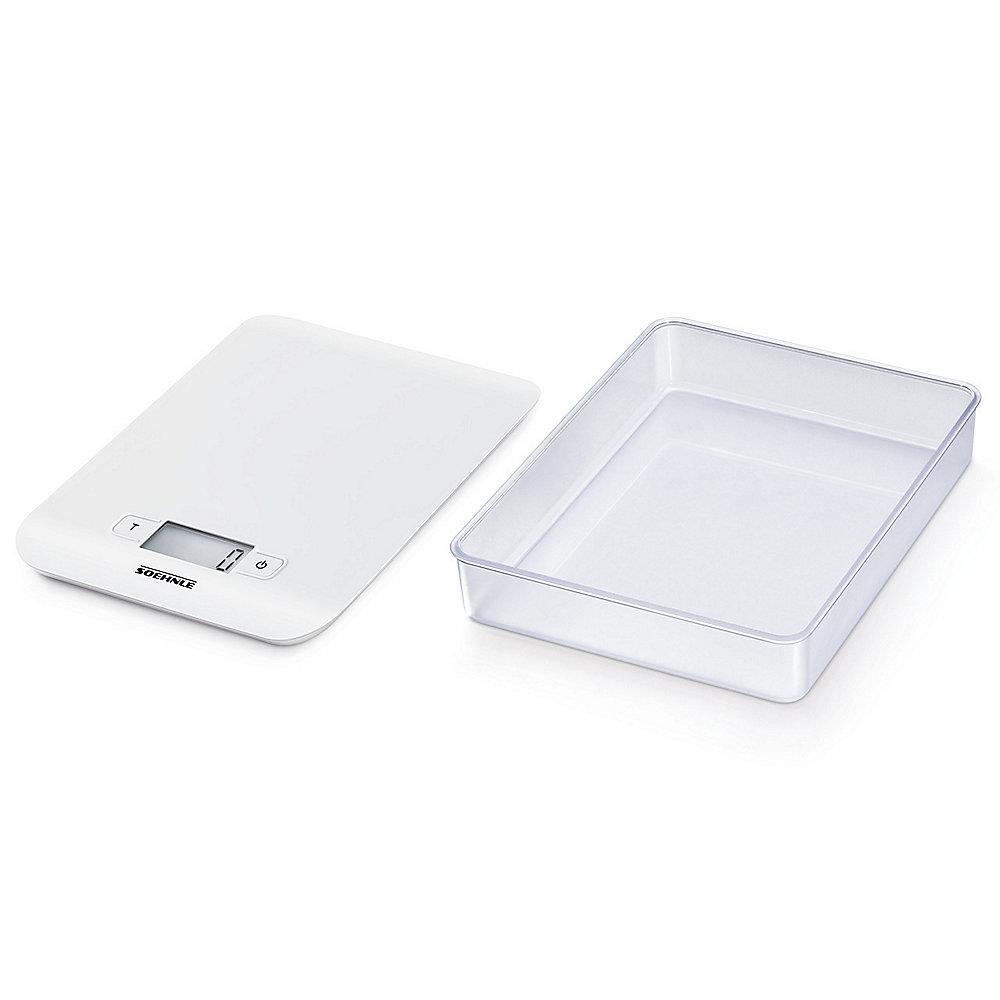 Soehnle 65122 Compact Digitale Küchenwaage White