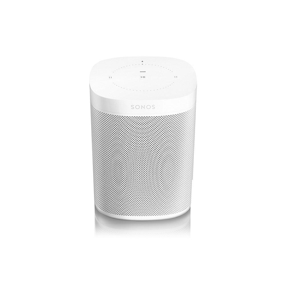 Sonos ONE weiß kompakter Multiroom All-in-One Smart Speaker Sprachsteuerung, Sonos, ONE, weiß, kompakter, Multiroom, All-in-One, Smart, Speaker, Sprachsteuerung