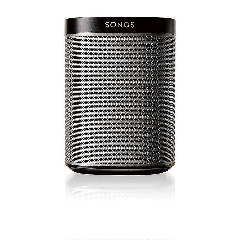 Sonos PLAY:1 schwarz Kompakter Multiroom Smart Speaker für Music Streaming