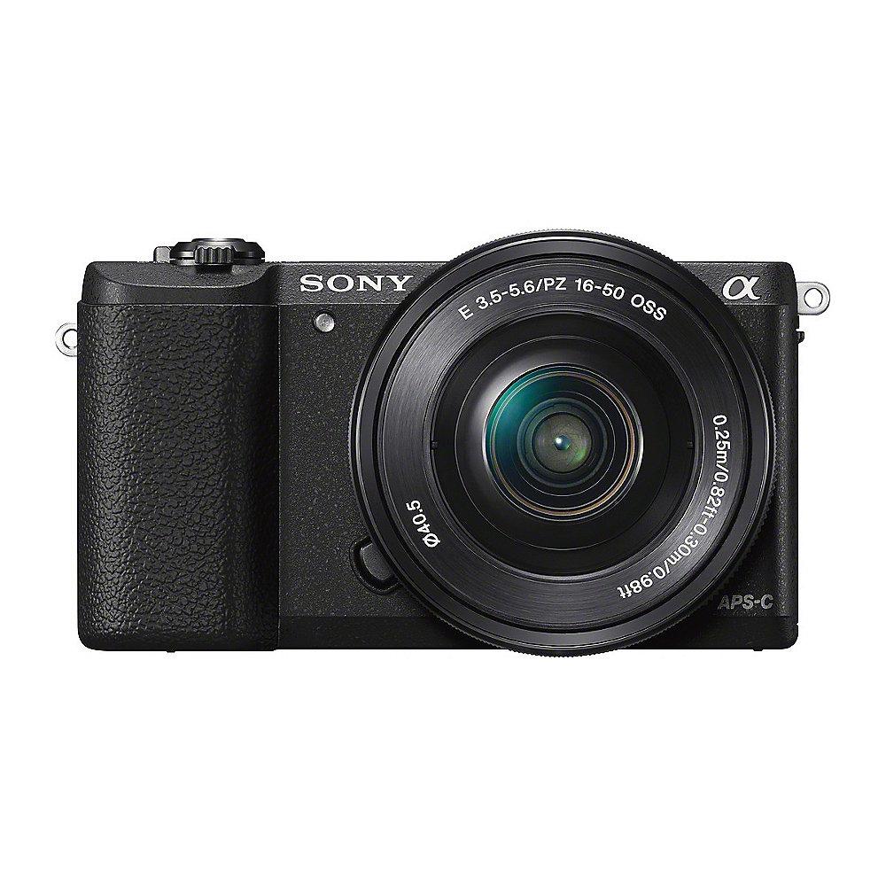 Sony Alpha 5100 Kit 16-50mm   55-210mm Systemkamera schwarz (ILCE5100YB.CEC)