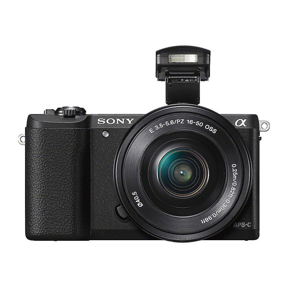 Sony Alpha 5100 Kit 16-50mm   55-210mm Systemkamera schwarz (ILCE5100YB.CEC)