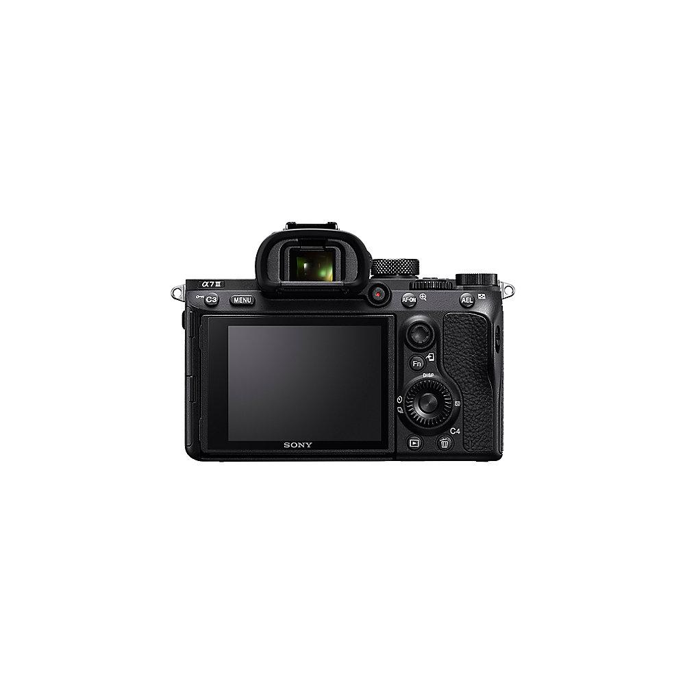 Sony Alpha 7 III Kit mit SEL-2870 Objektiv 28-70mm Systemkamera (ILCE-7M3K)