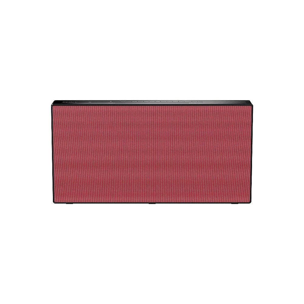 SONY CMT-X3CD Hi-Fi-Anlage mit Bluetooth und NFC rot, SONY, CMT-X3CD, Hi-Fi-Anlage, Bluetooth, NFC, rot