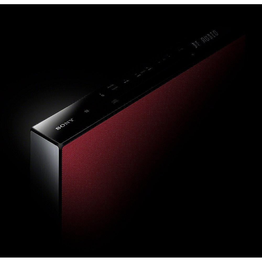 SONY CMT-X3CD Hi-Fi-Anlage mit Bluetooth und NFC rot, SONY, CMT-X3CD, Hi-Fi-Anlage, Bluetooth, NFC, rot