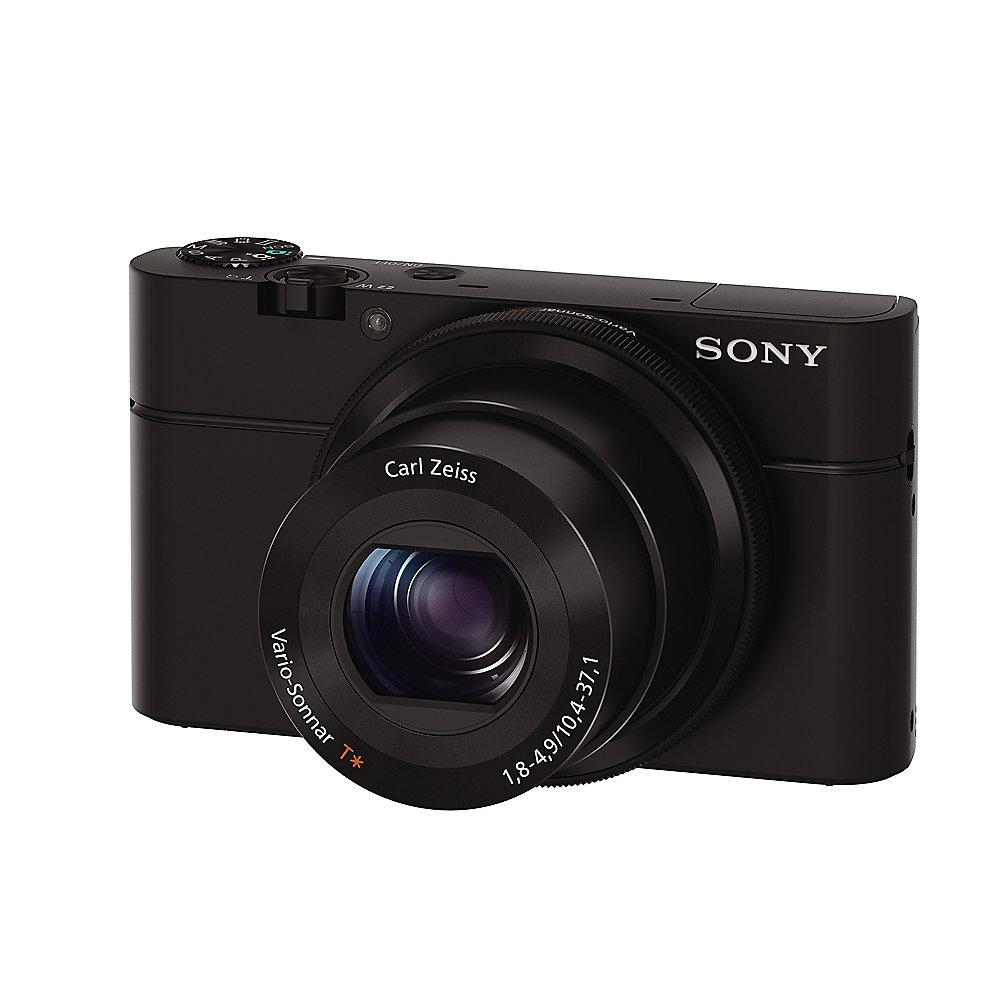 Sony Cyber-shot DSC-RX100 (20 MP, lichtstarkes F1,8 Objektiv, 1,0" EXMOR Sensor)