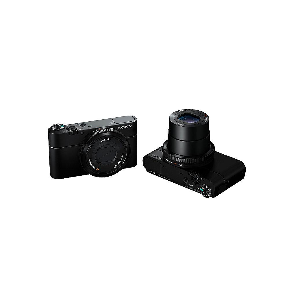 Sony Cyber-shot DSC-RX100 (20 MP, lichtstarkes F1,8 Objektiv, 1,0" EXMOR Sensor)