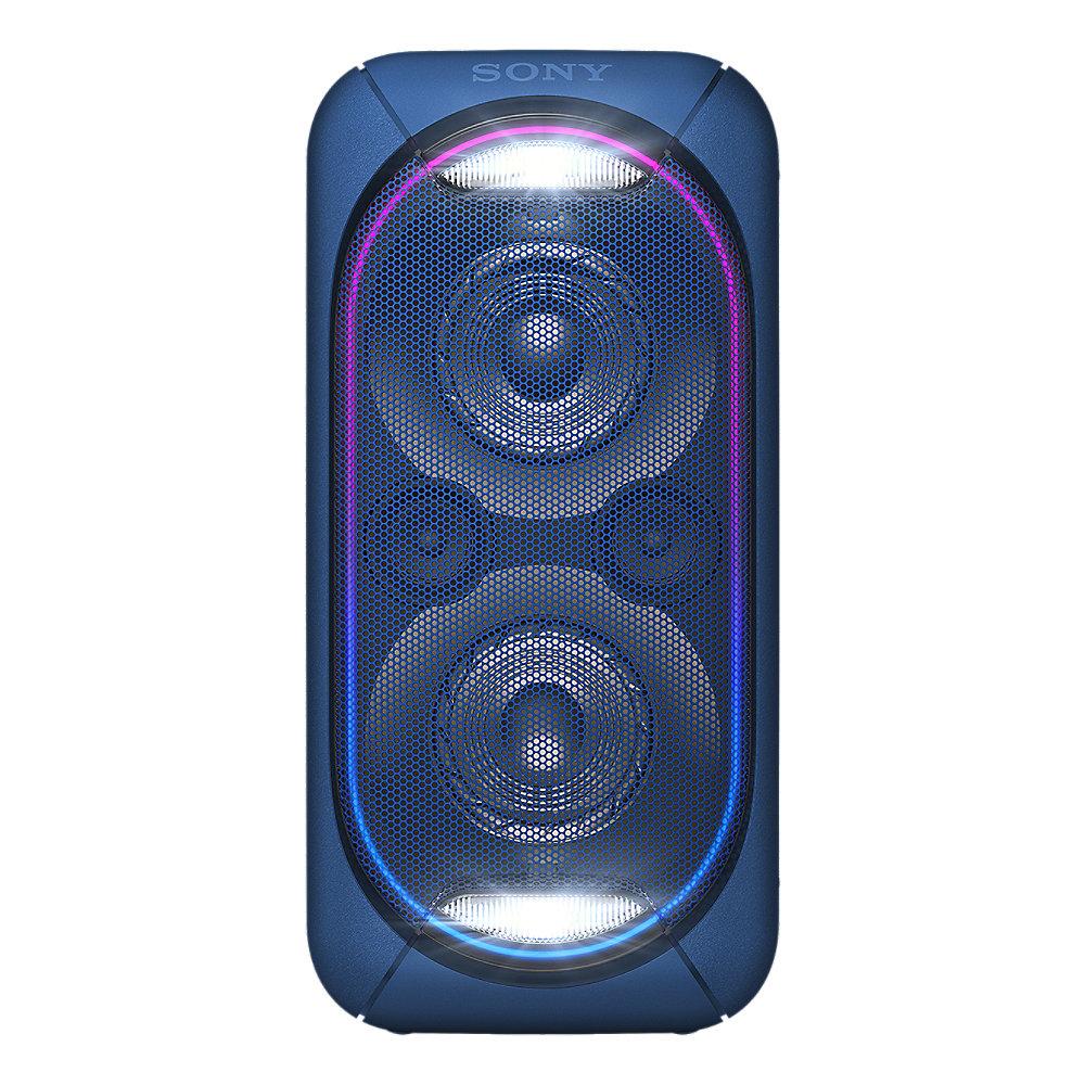 Sony GTK-XB60 Bluetooth-Lautsprecher (NFC, Akku) blau Leuchteffekt Party-Chain, Sony, GTK-XB60, Bluetooth-Lautsprecher, NFC, Akku, blau, Leuchteffekt, Party-Chain