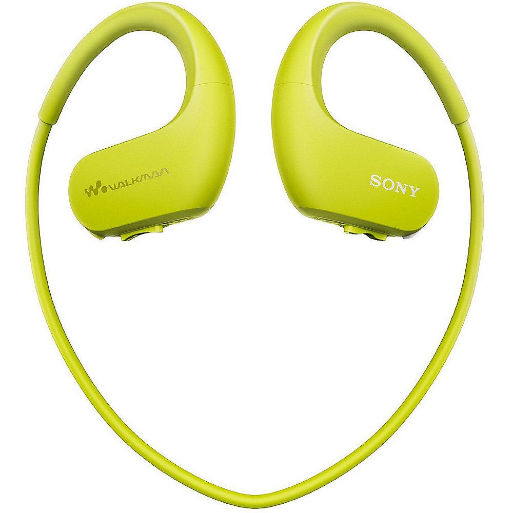 Sony NW-WS413 Sport-Walkman 4GB (kabellos, Staubdicht) Lime grün, Sony, NW-WS413, Sport-Walkman, 4GB, kabellos, Staubdicht, Lime, grün