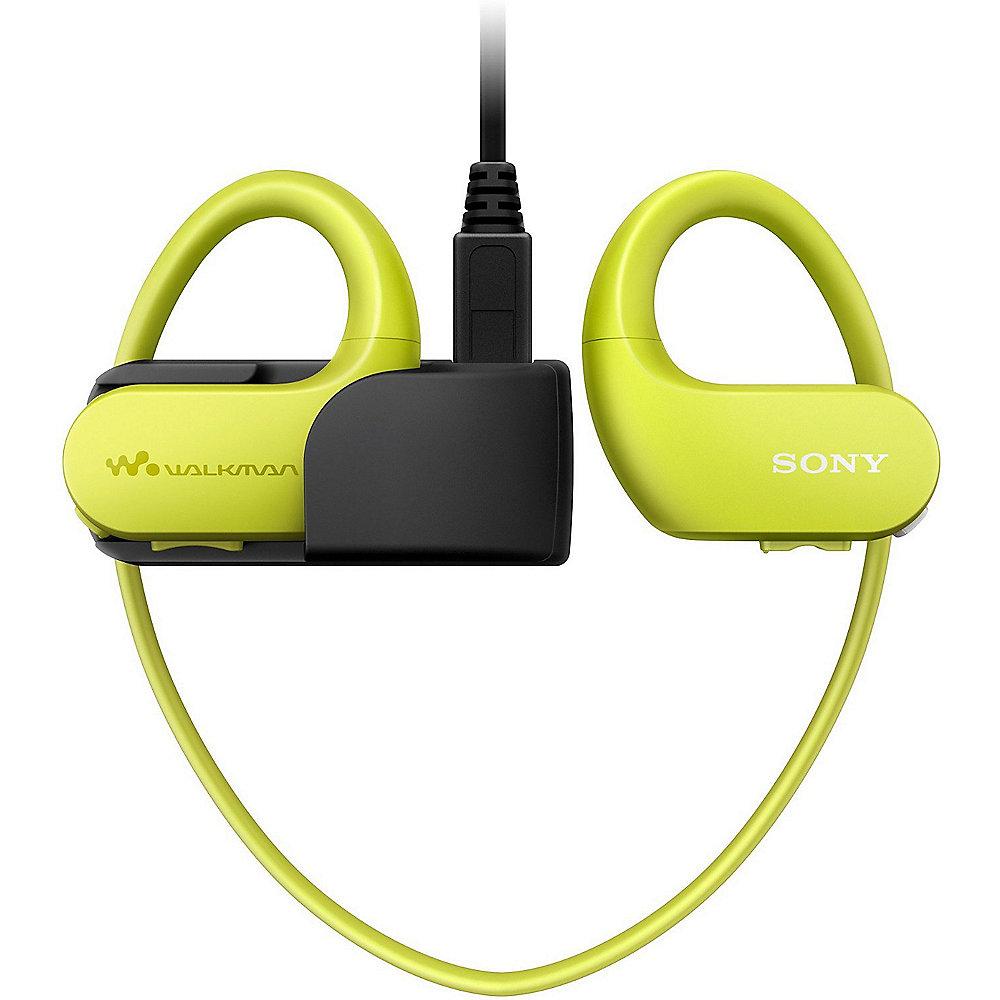 Sony NW-WS413 Sport-Walkman 4GB (kabellos, Staubdicht) Lime grün, Sony, NW-WS413, Sport-Walkman, 4GB, kabellos, Staubdicht, Lime, grün