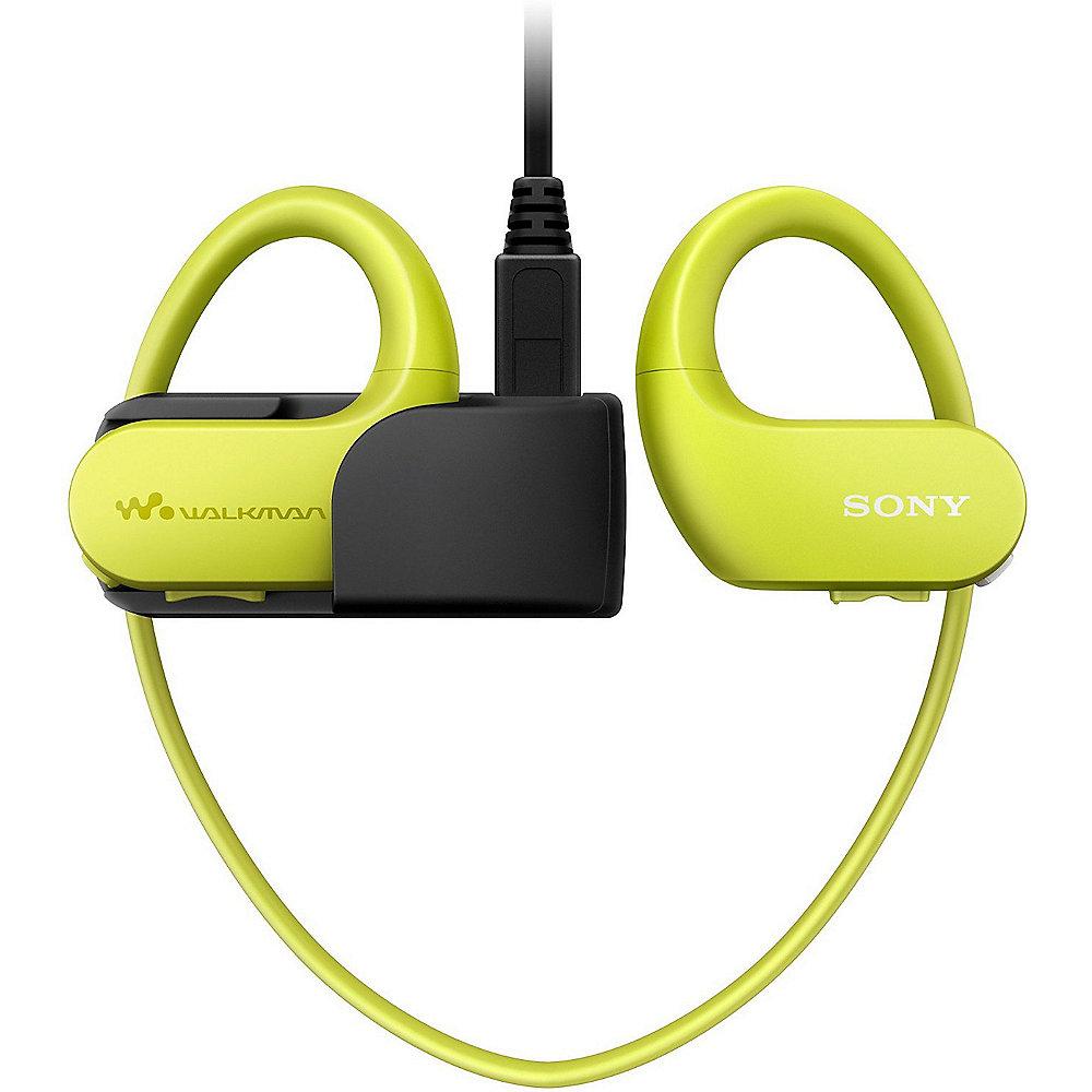 Sony NW-WS413 Sport-Walkman 4GB (kabellos, Staubdicht) Lime grün