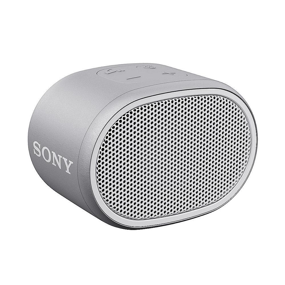 Sony SRS-XB01 tragbarer Bluetooth Lautspr. 6h Akku Spritzwassergesch. weiß