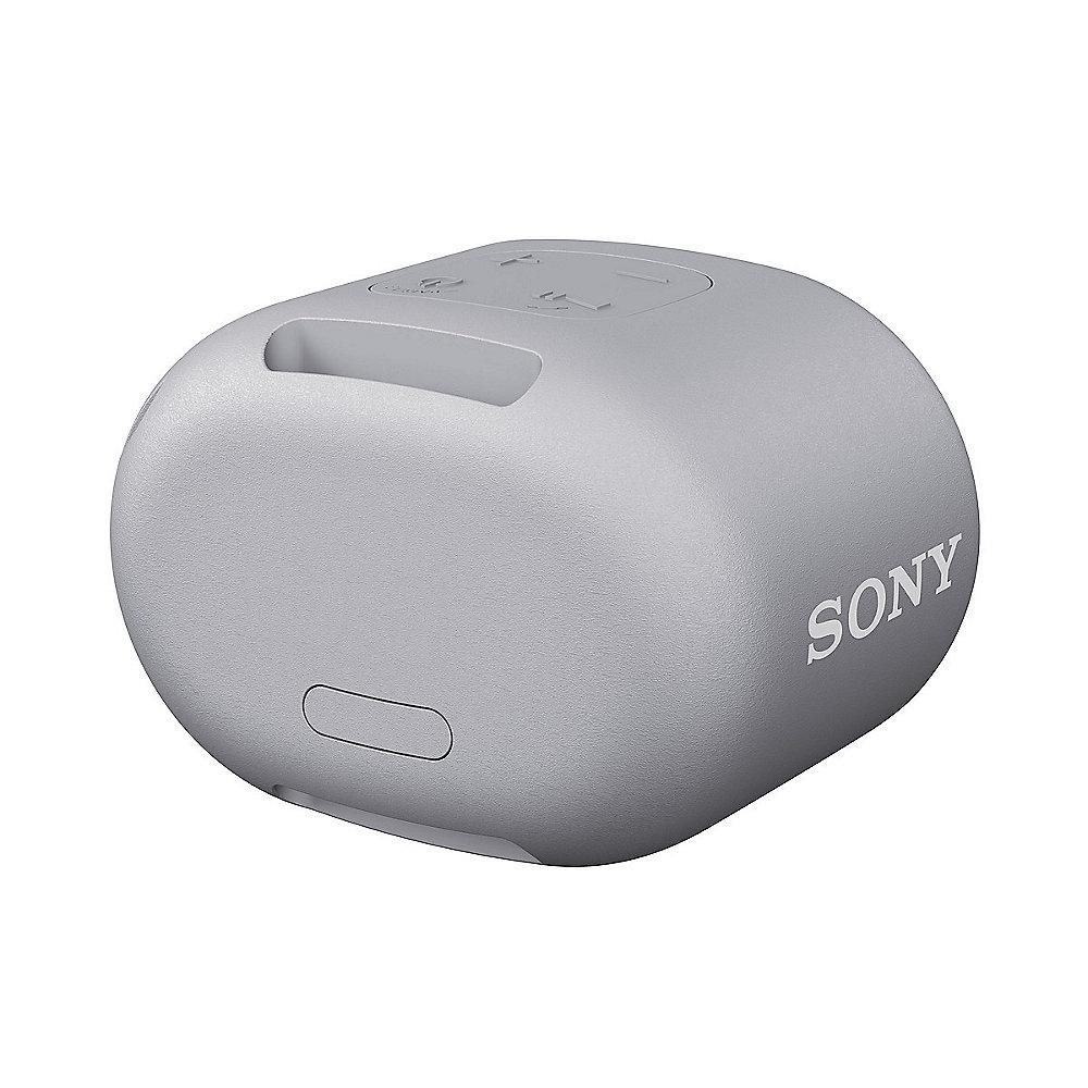 Sony SRS-XB01 tragbarer Bluetooth Lautspr. 6h Akku Spritzwassergesch. weiß