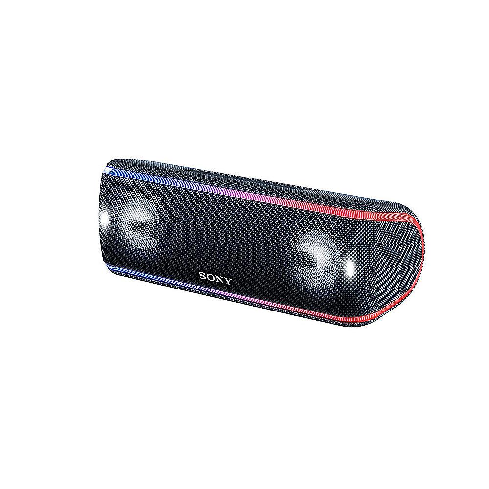 Sony SRS-XB41 tragbarer Lautsprecher (wasserabweisend, NFC, Bluetooth) schwarz, Sony, SRS-XB41, tragbarer, Lautsprecher, wasserabweisend, NFC, Bluetooth, schwarz