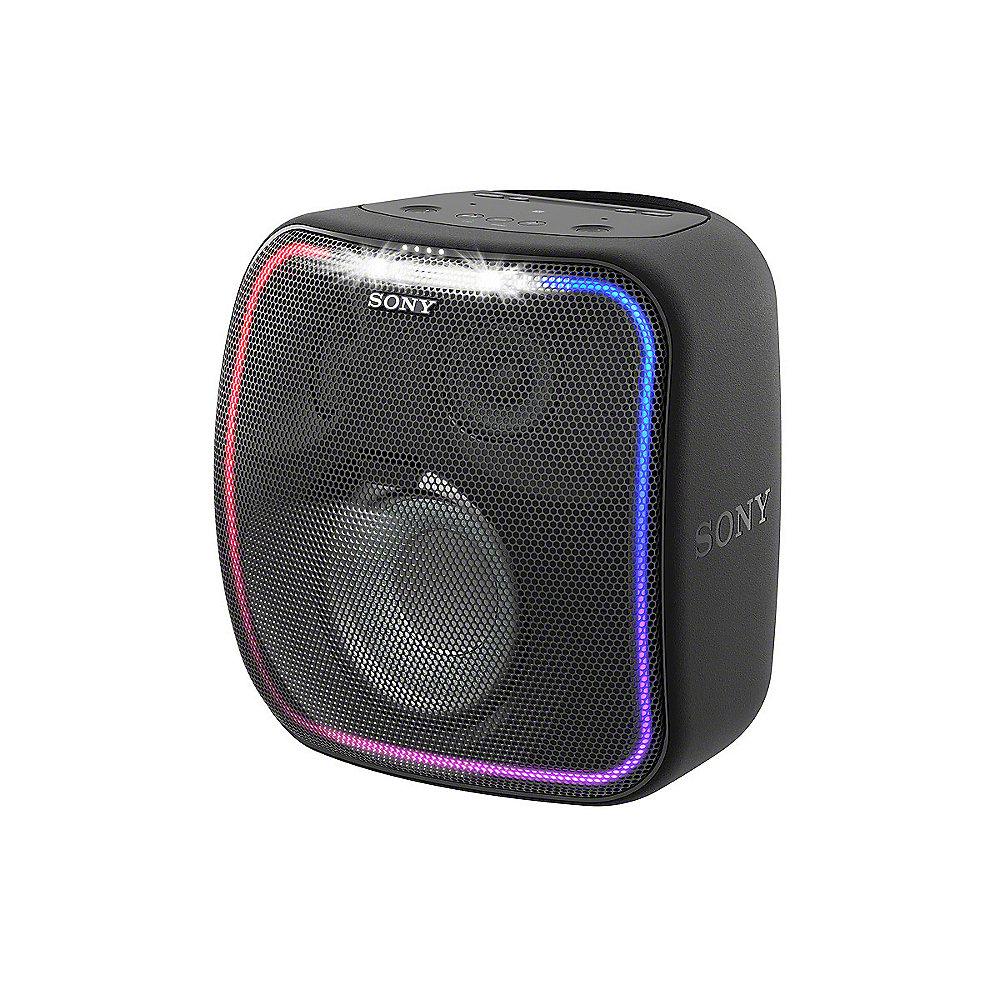 Sony SRS-XB501 Bluetooth Lautsprecher spritzwassergeschützt Lichteffekt schwarz, Sony, SRS-XB501, Bluetooth, Lautsprecher, spritzwassergeschützt, Lichteffekt, schwarz