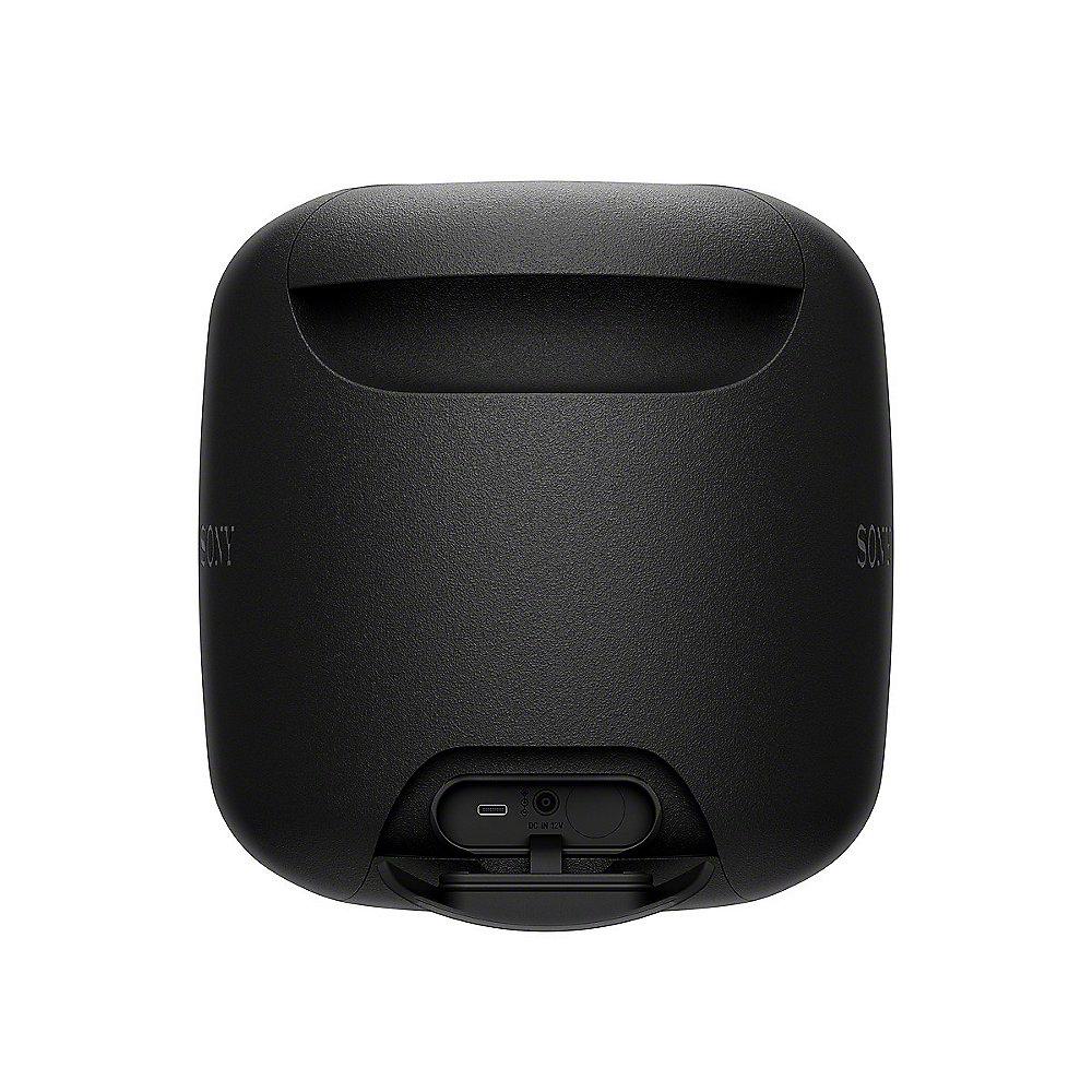 Sony SRS-XB501 Bluetooth Lautsprecher spritzwassergeschützt Lichteffekt schwarz