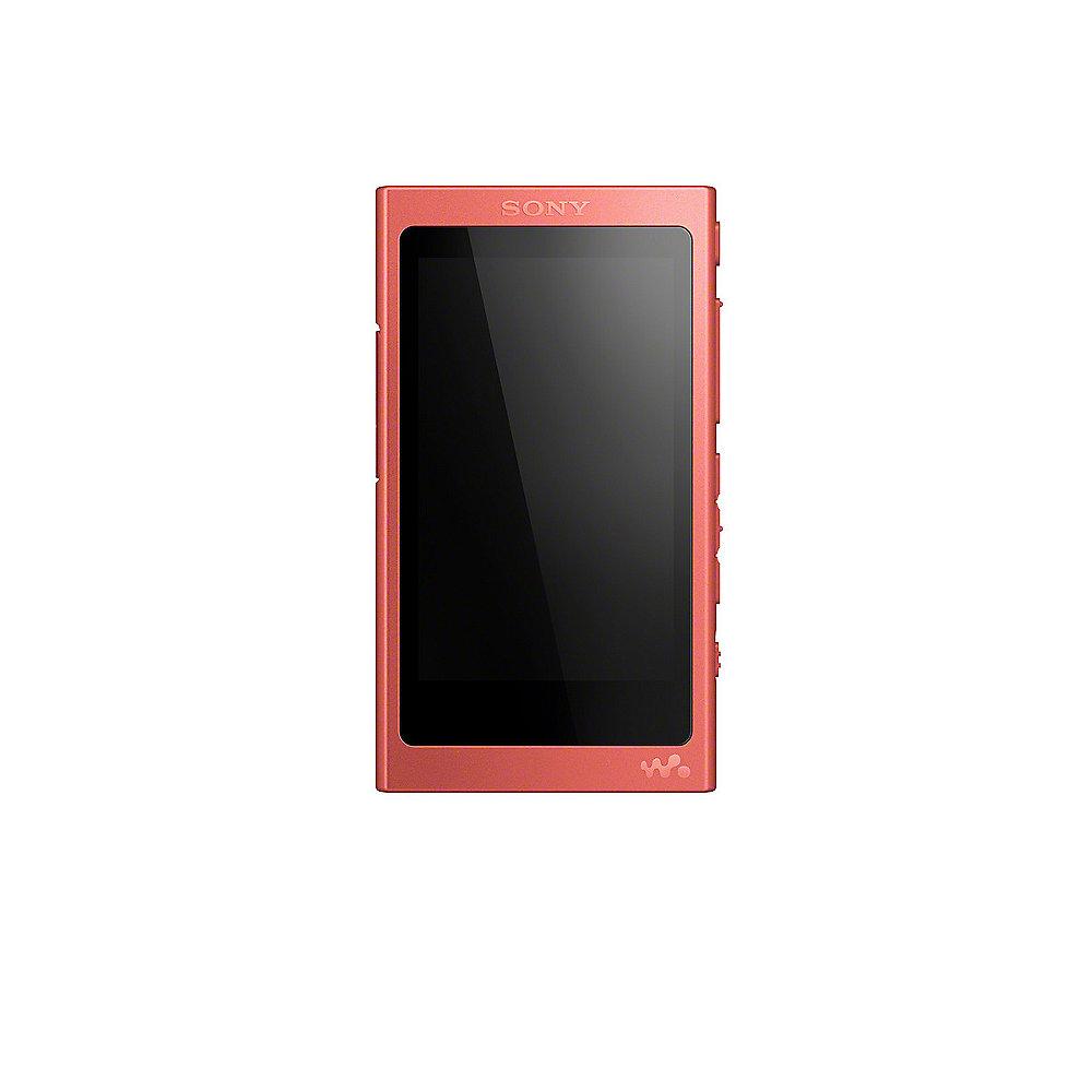 SONY Walkman NW-A45 16GB MP3 Player Bluetooth Touch Hi-Res NFC rot