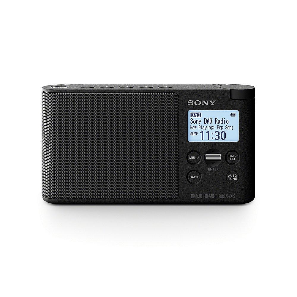 Sony XDR-S41DBPR Digitalradio DAB /UKW schwarz, Timer, Weckfunktion