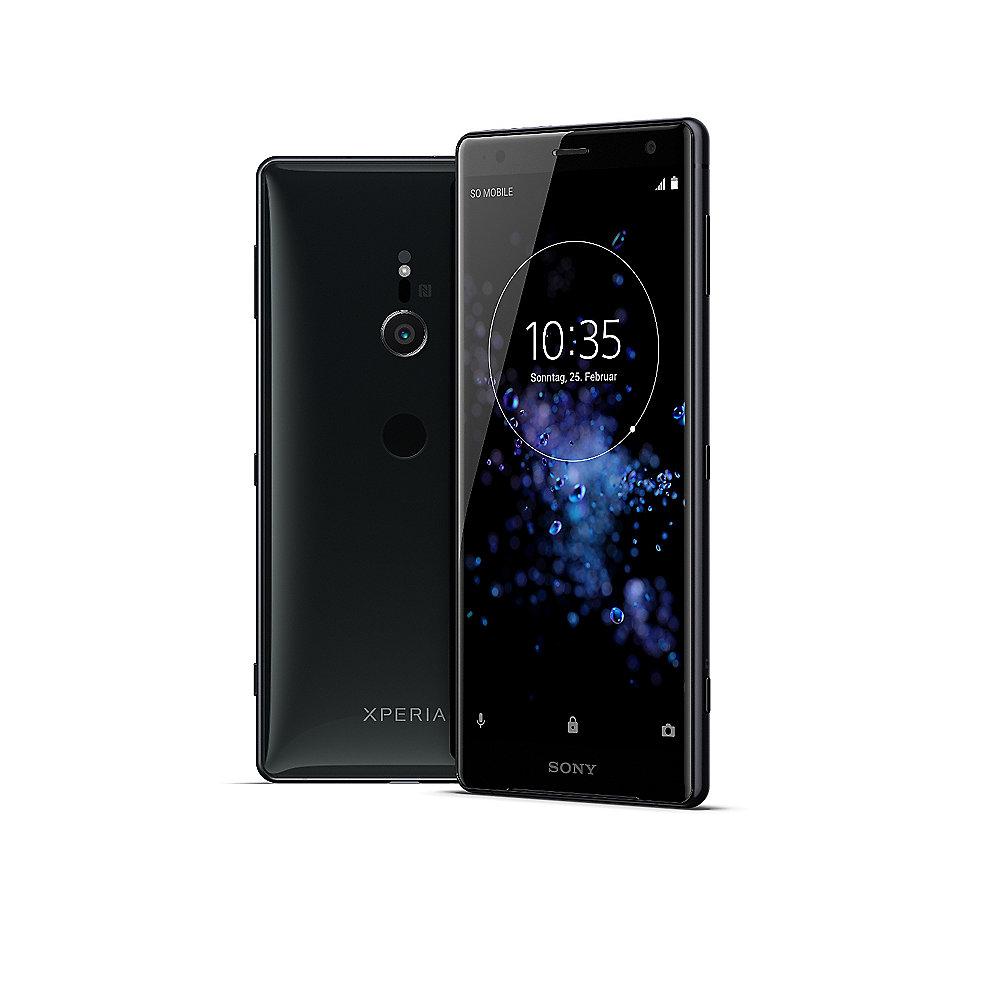 Sony Xperia XZ2 liquid black Android 8 Smartphone, Sony, Xperia, XZ2, liquid, black, Android, 8, Smartphone