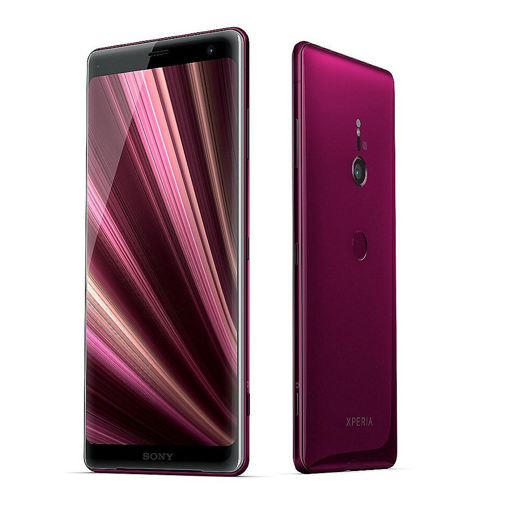 Sony Xperia XZ3 Dual-SIM bordeaux red Android 9 Smartphone