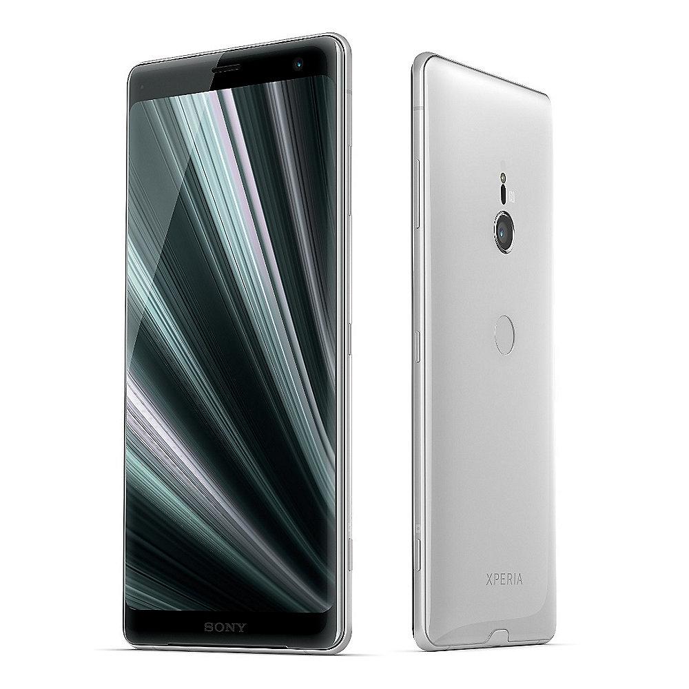 Sony Xperia XZ3 Dual-SIM white silver Android 9 Smartphone