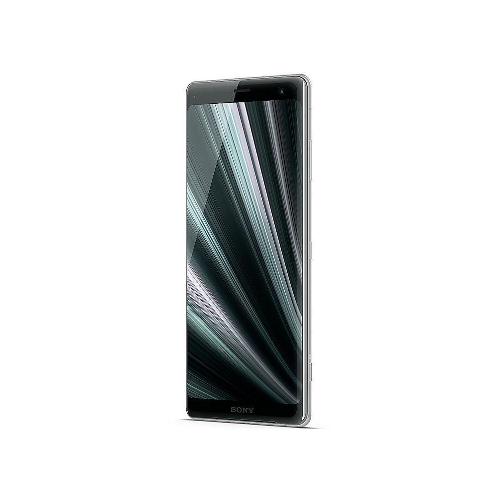 Sony Xperia XZ3 Dual-SIM white silver Android 9 Smartphone