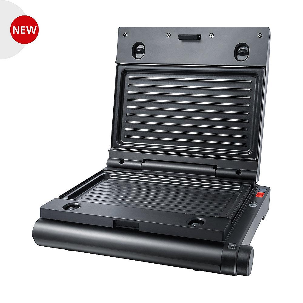Steba SG 65 Multi-Snack Maker 3 In 1 – Piastra Per Waffle, Panini E Griglia Di Contatto 750W