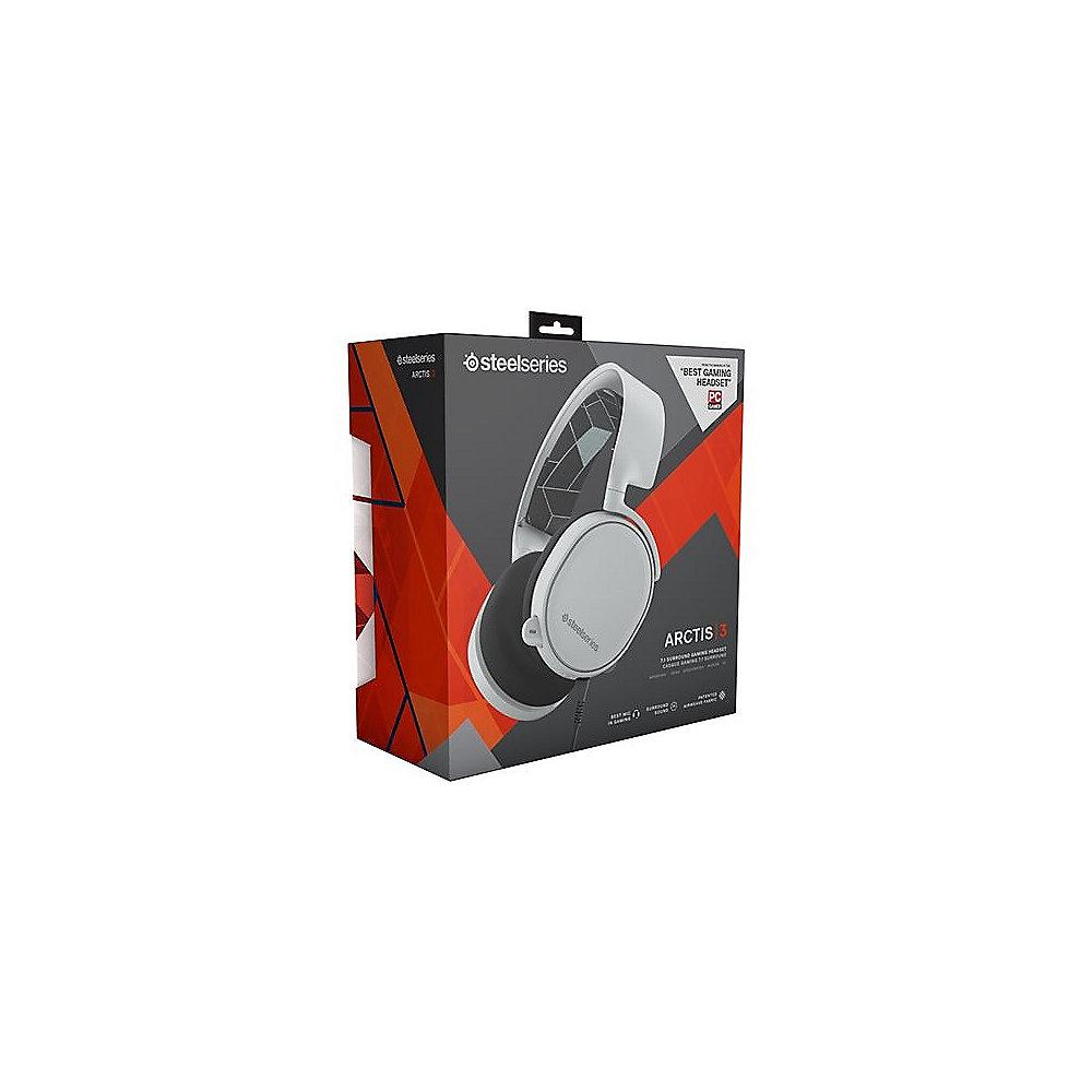 SteelSeries Arctis 3 kabelgebundenes 7.1 Gaming Headset weiß
