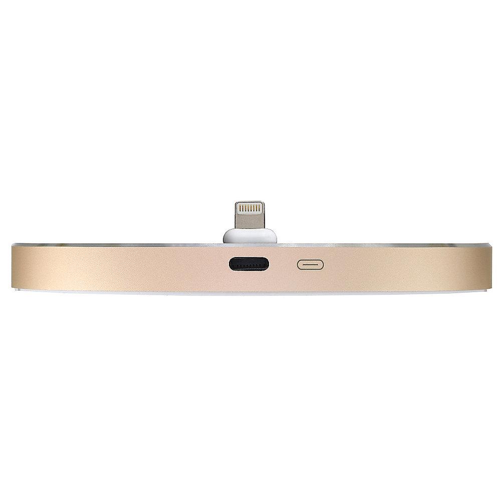 StilGut Airdock Oval iPhone Dockingstation, gold