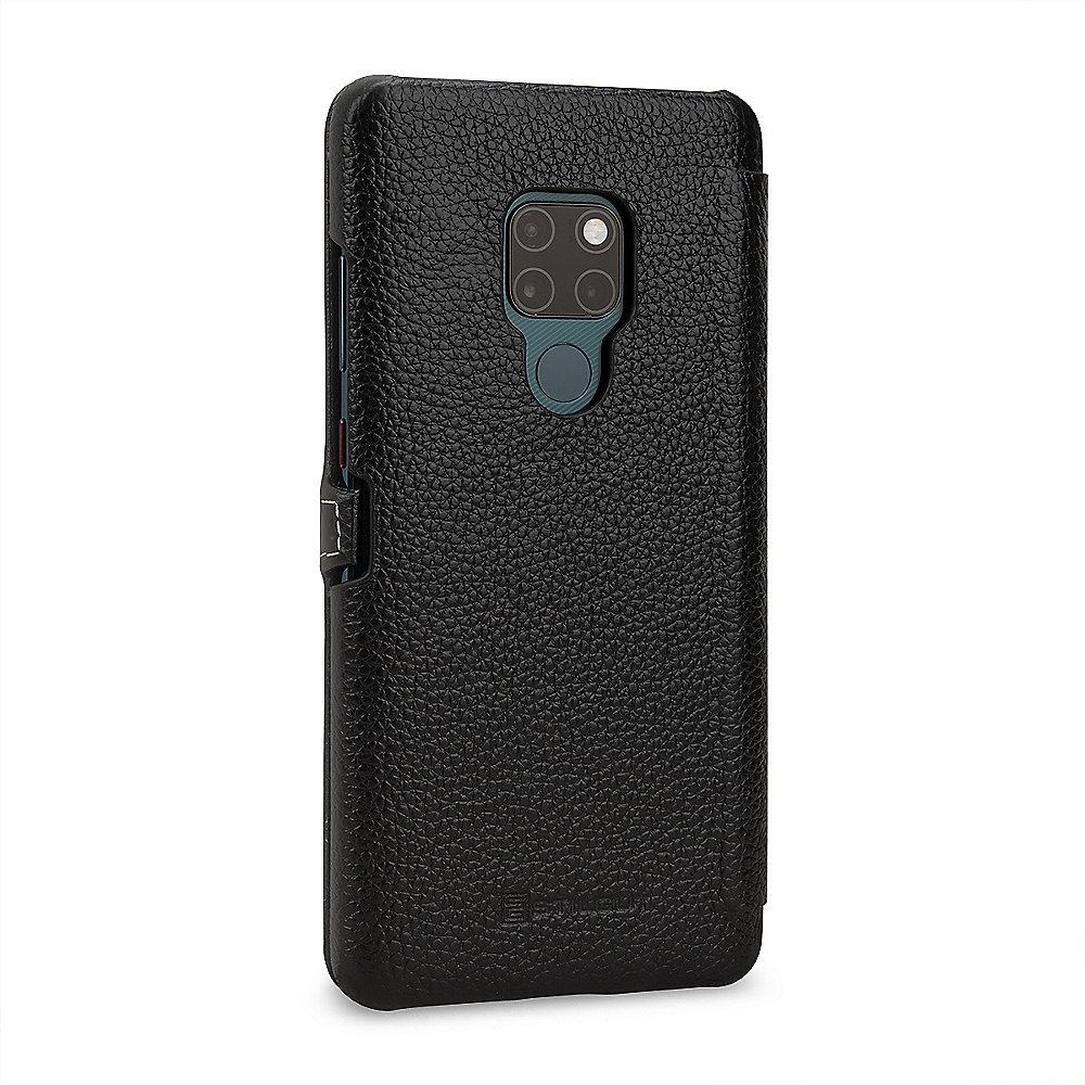 StilGut Book Type mit Clip für Huawei Mate 20 schwarz