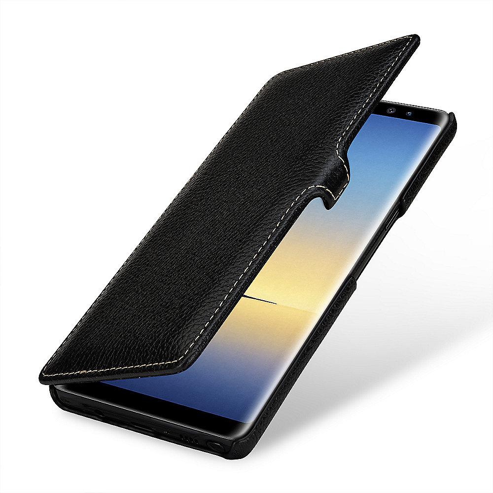 StilGut Book Type mit Clip für Samsung Galaxy Note8 schwarz