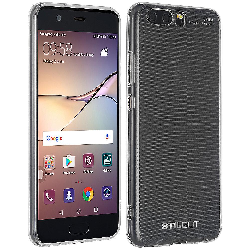 StilGut Cover für Huawei P10 transparent