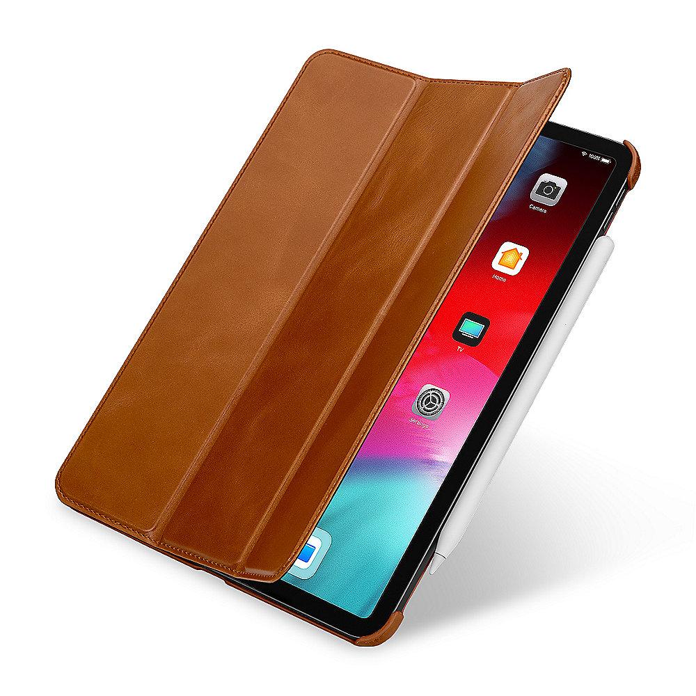 Stilgut Hülle Couverture für Apple iPad Pro 11 zoll (2018) cognac B07KBSD7HL