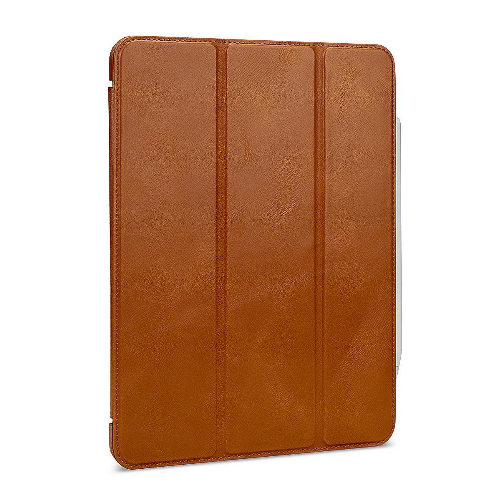 Stilgut Hülle Couverture für Apple iPad Pro 11 zoll (2018) cognac B07KBSD7HL