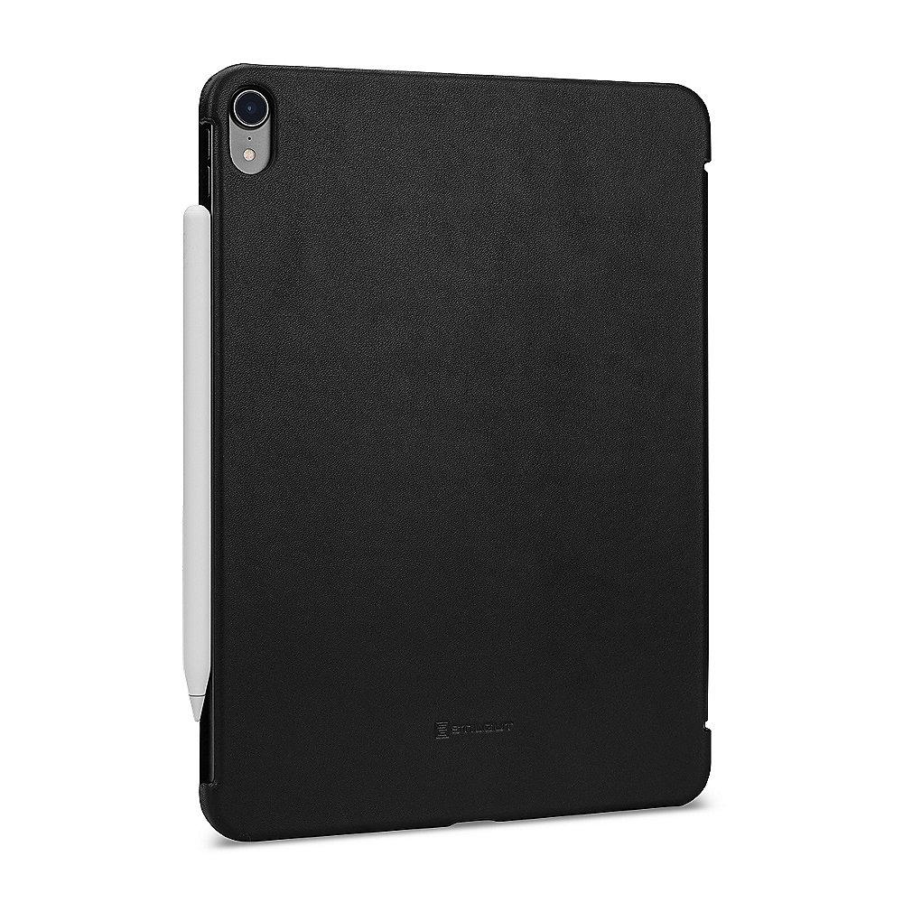 Stilgut Hülle Couverture für Apple iPad Pro 11 zoll (2018) schwarz nappa B07KBQY