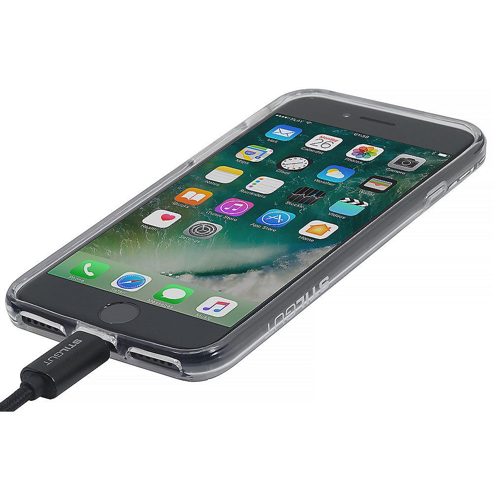 StilGut Hybrid Case für Apple iPhone 8 transparent