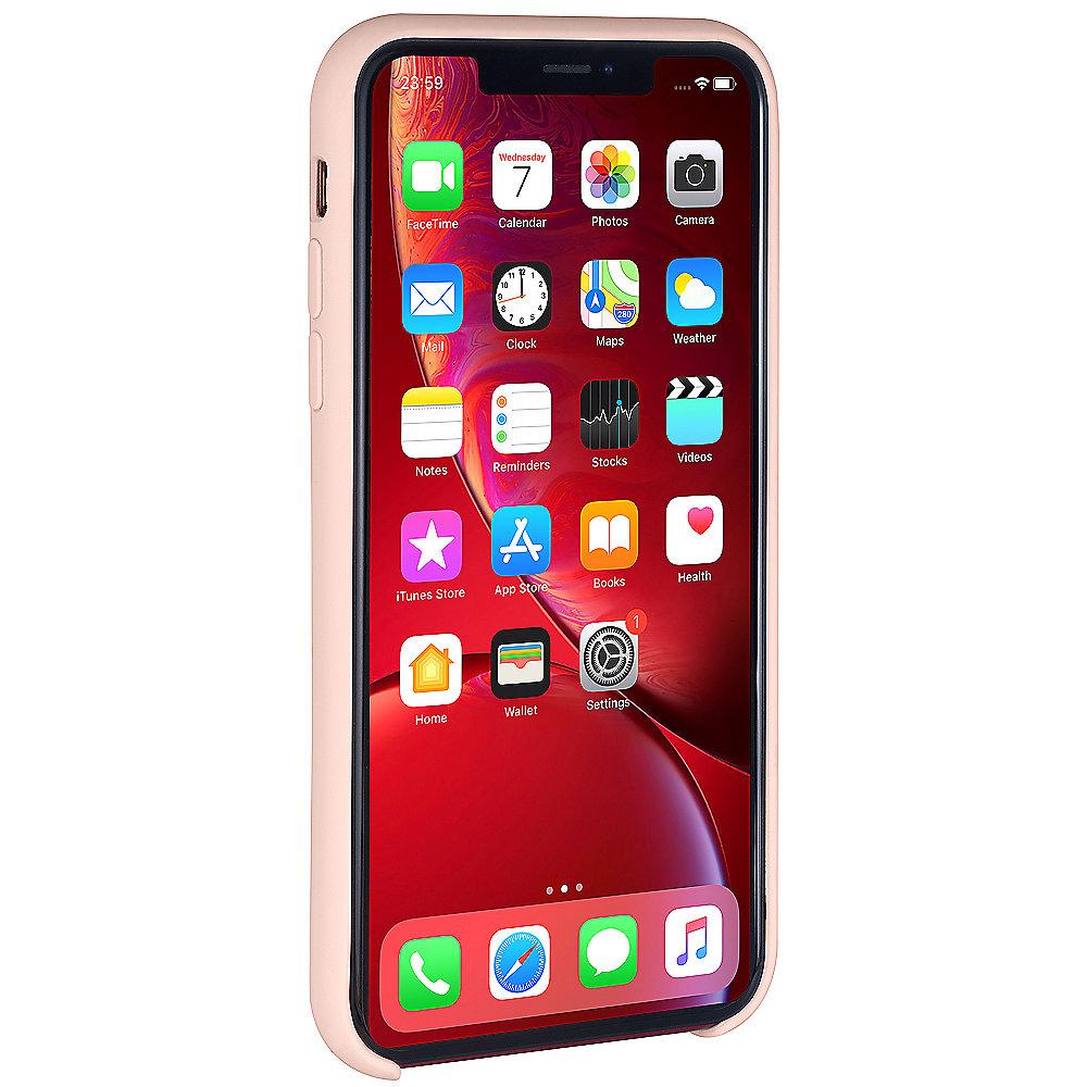 StilGut Liquid Silicon Case für Apple iPhone XR sand pink B07GYQ34P4