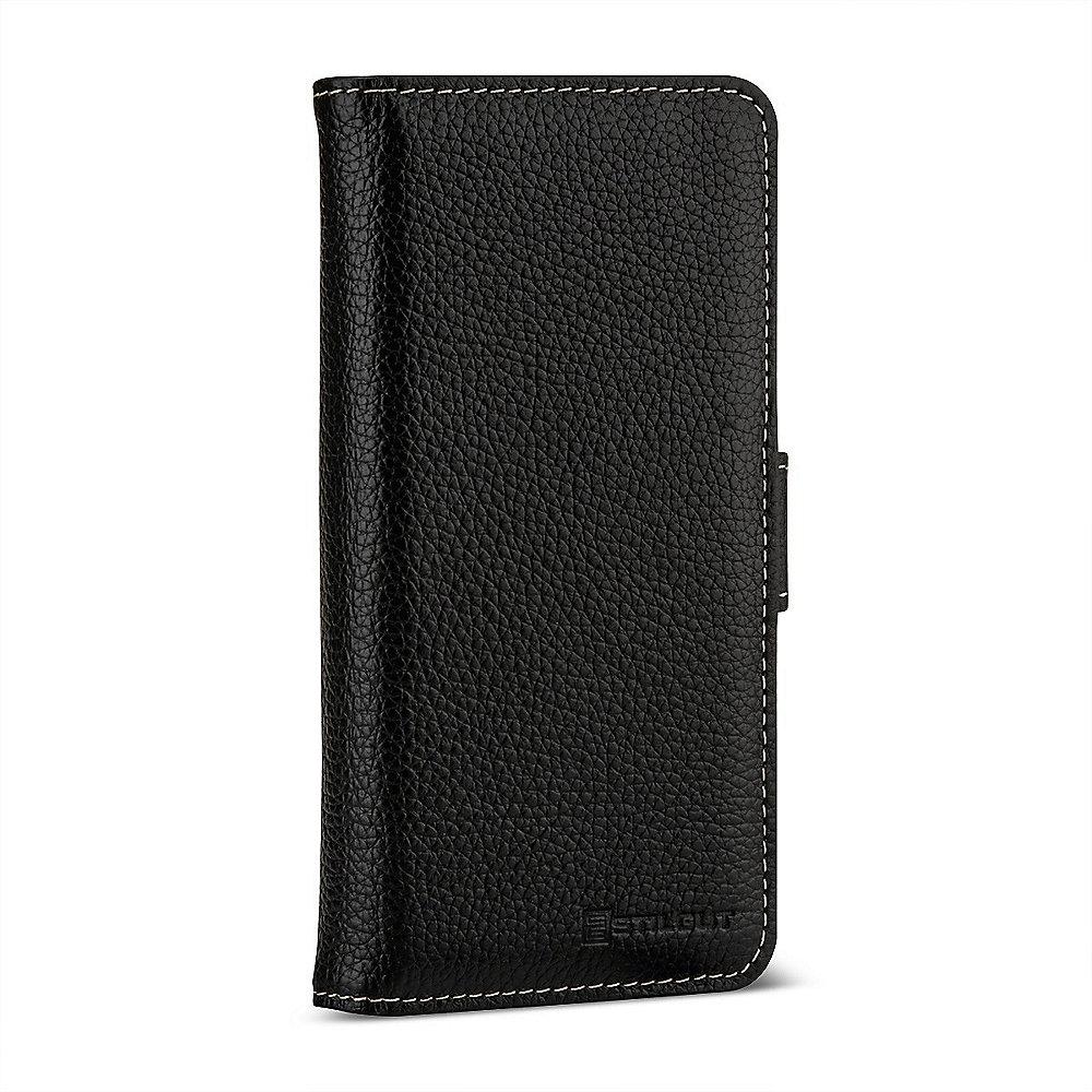 StilGut Talis Book Wallet für HTC 10 schwarz