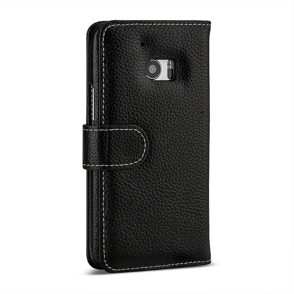 StilGut Talis Book Wallet für HTC 10 schwarz