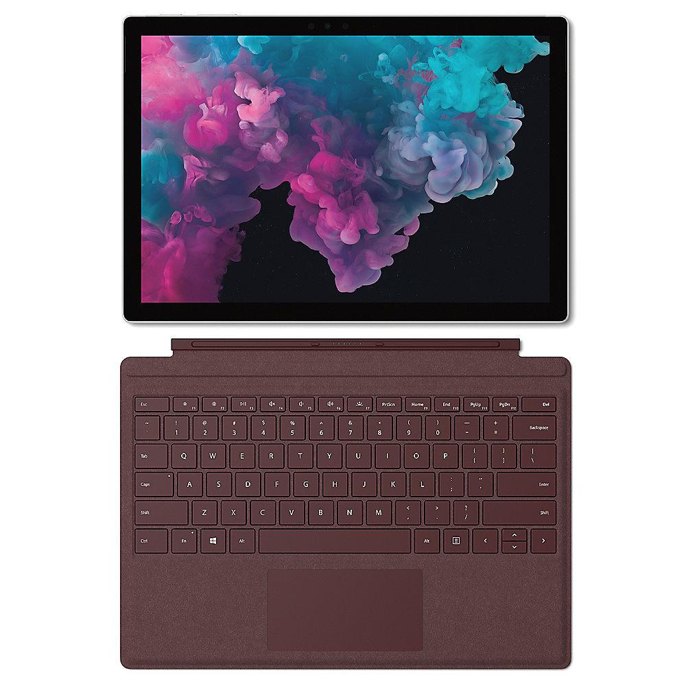 Surface Pro 6 12,3" QHD Platin i5 8GB/128GB SSD Win10 LGP-00003   TC Rot
