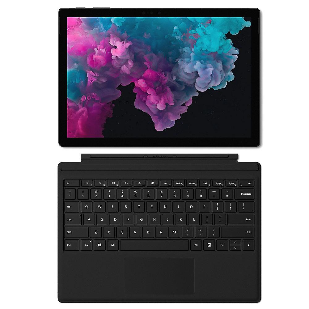 Surface Pro 6 BE 12,3" QHD i5 8GB/256GB SSD Win10 KJT-00018   TC Schwarz